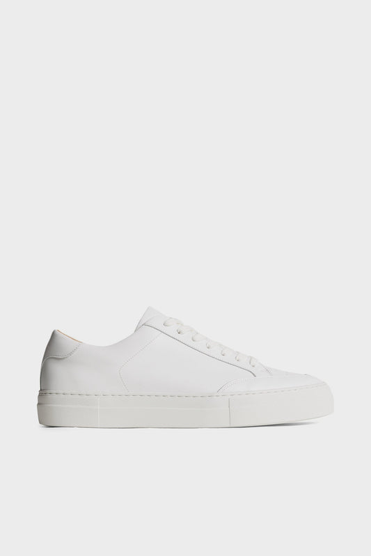 Art Signature Leather Sneaker / White